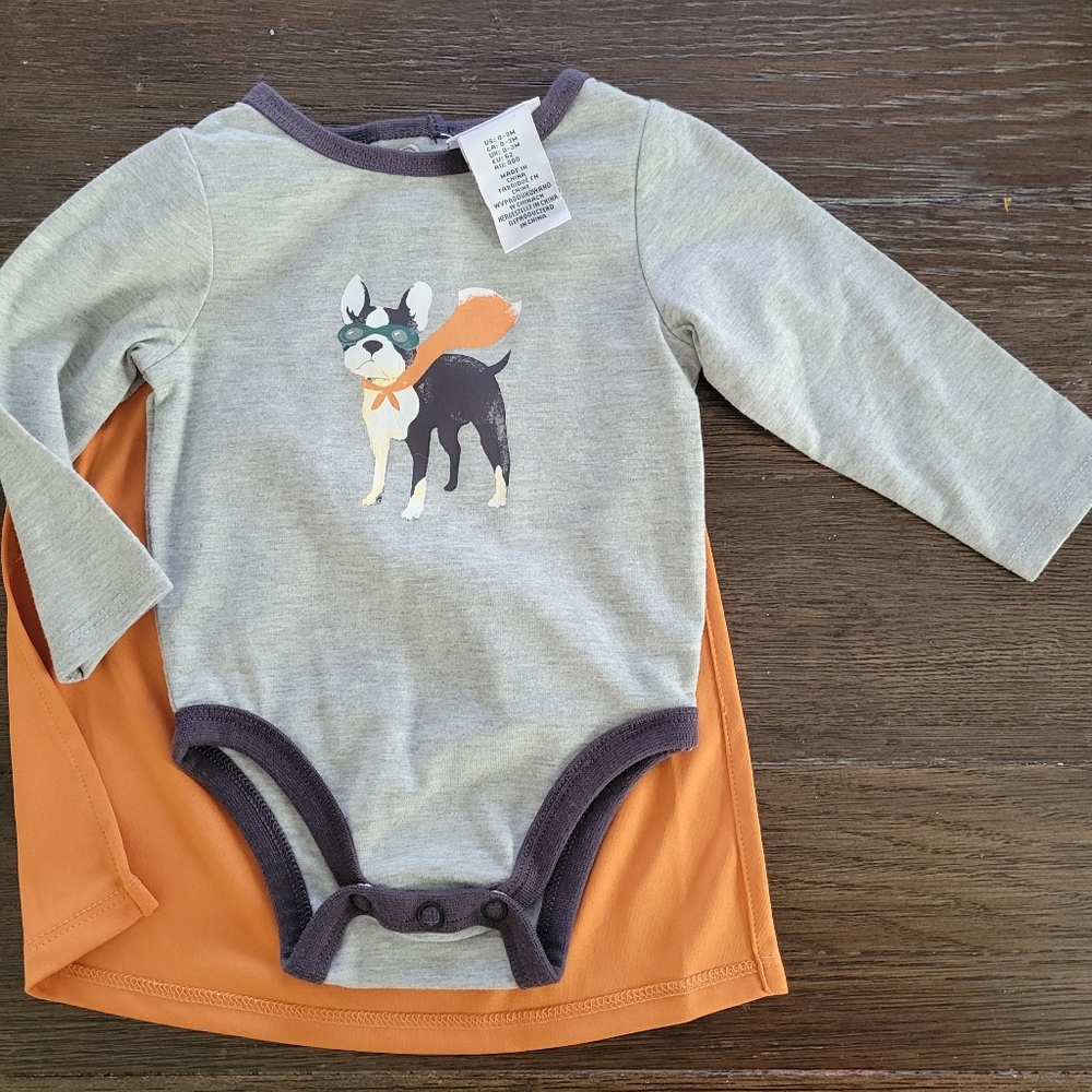 Tommy Bahama Long Sleeve Onesie with Cape
